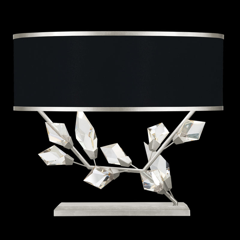 Fine Art 908610-11ST Two Light Table Lamp, Silver