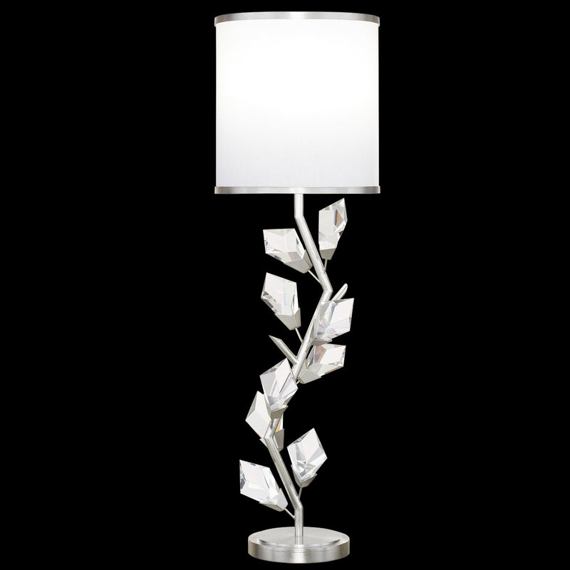 Fine Art 908815-1ST One Light Console Lamp, Silver