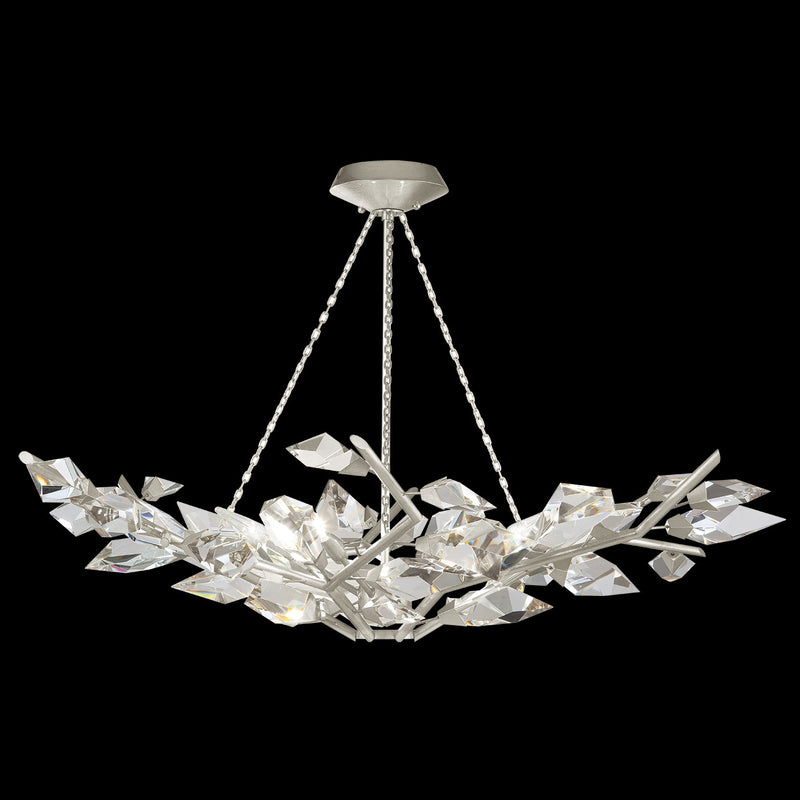 Fine Art 909040-1ST Six Light Pendant, Silver