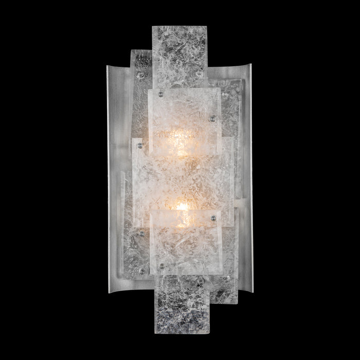 Fine Art 910850-1ST Two Light Wall Sconce, Silver