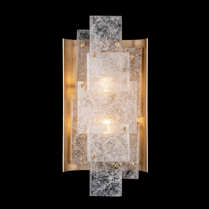 Fine Art 910850-2ST Two Light Wall Sconce, Gold