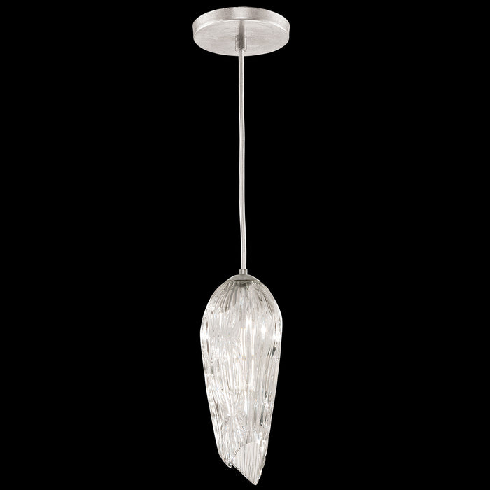 Fine Art 911340-1ST One Light Drop Light, Silver
