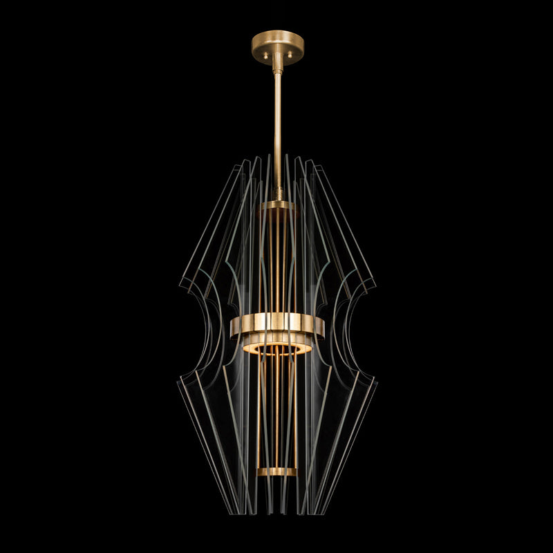Fine Art 917340-2ST LED Pendant, Gold