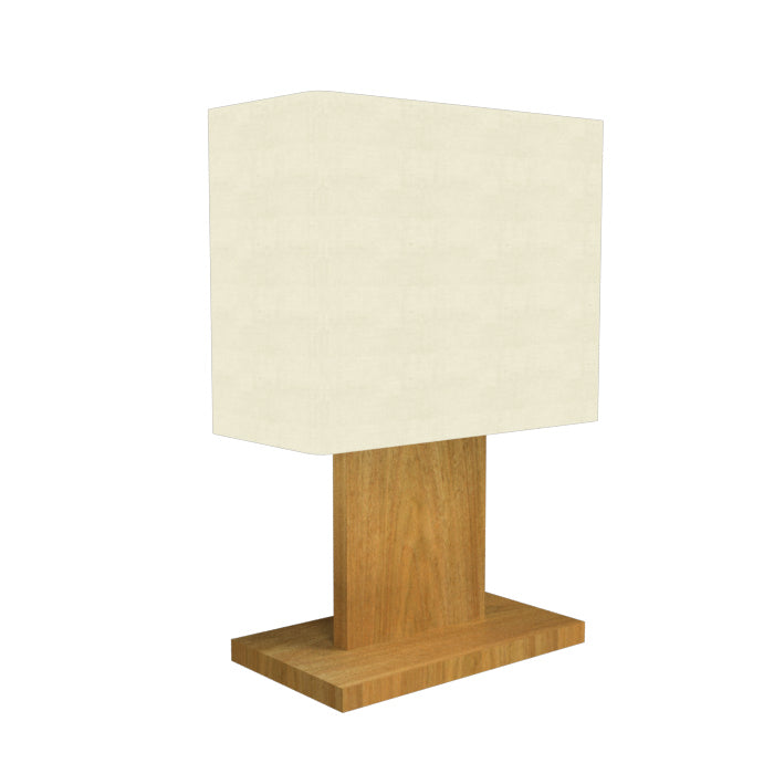 Accord Lighting 1024.09 One Light Table Lamp, Louro Freijo