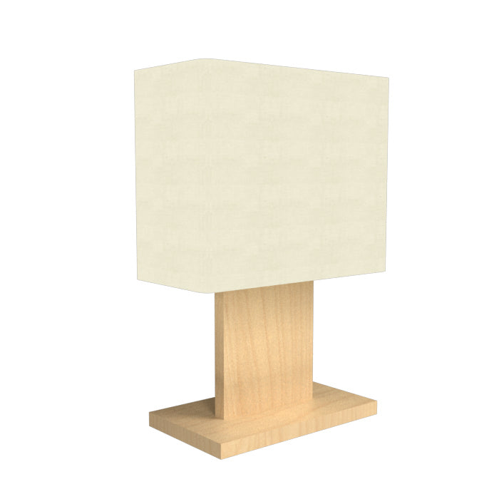 Accord Lighting 1024.34 One Light Table Lamp, Maple
