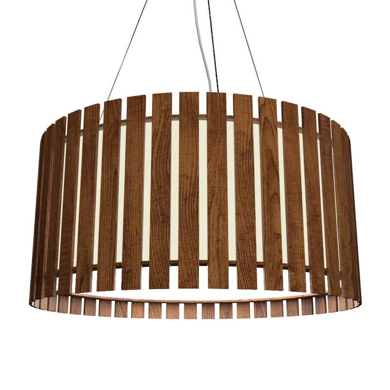Accord Lighting 1092.06 Three Light Pendant, Imbuia