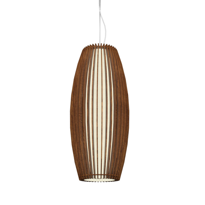 Accord Lighting 1139.06 One Light Pendant, Imbuia
