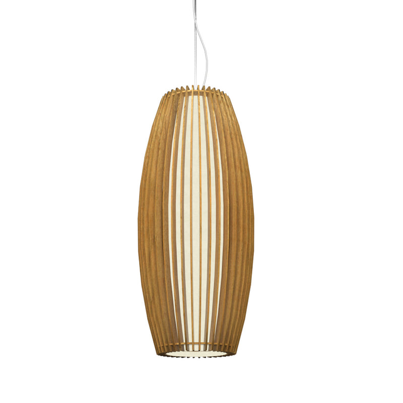 Accord Lighting 1139.09 One Light Pendant, Louro Freijo