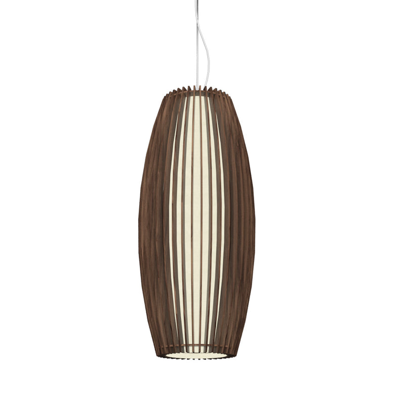 Accord Lighting 1139.18 One Light Pendant, American Walnut