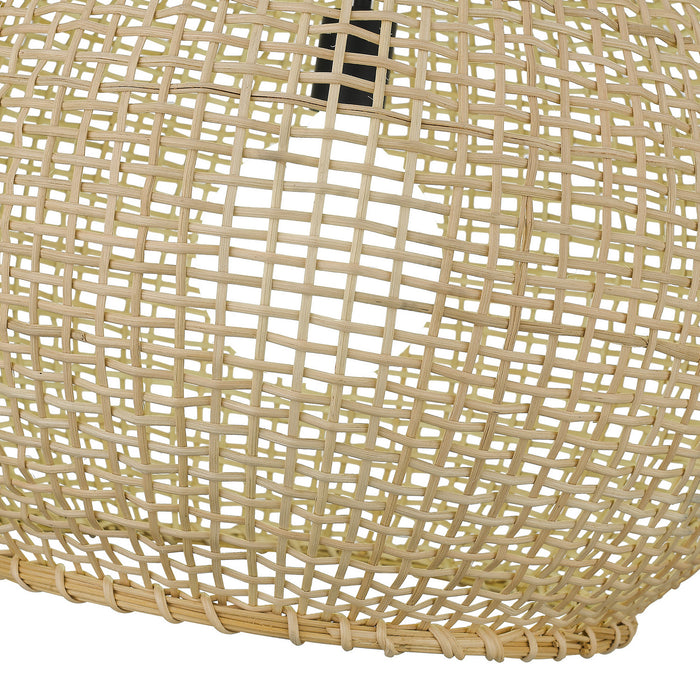 Golden 1078-L BLK-BB One Light Pendant, Matte Black
