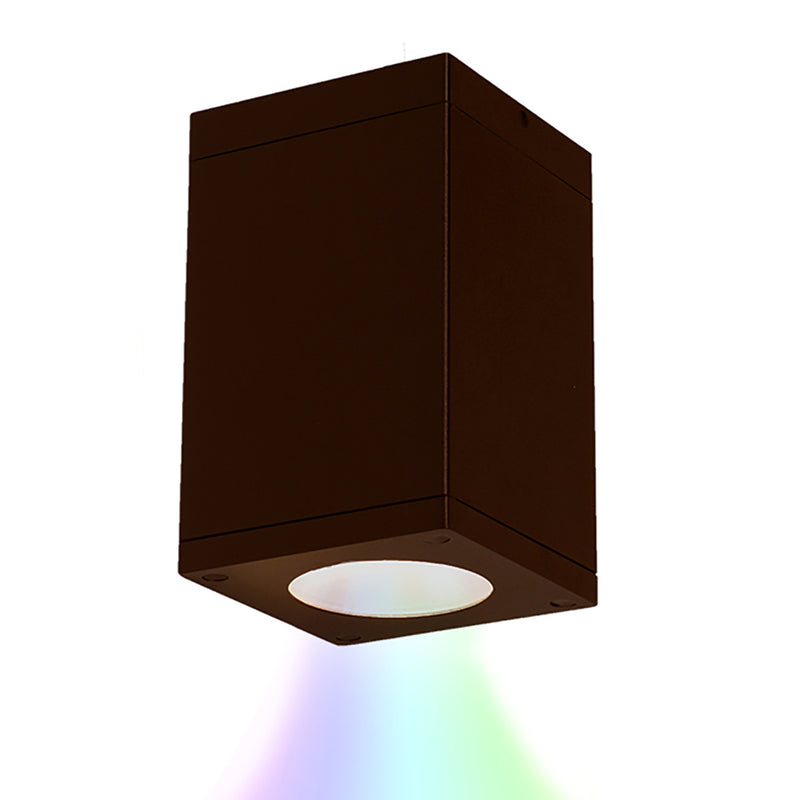 W.A.C. Lighting DC-CD05-S-CC-BZ LED Flush Mount, Bronze