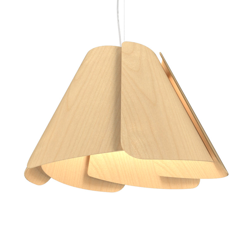 Accord Lighting 1364.34 One Light Pendant, Maple