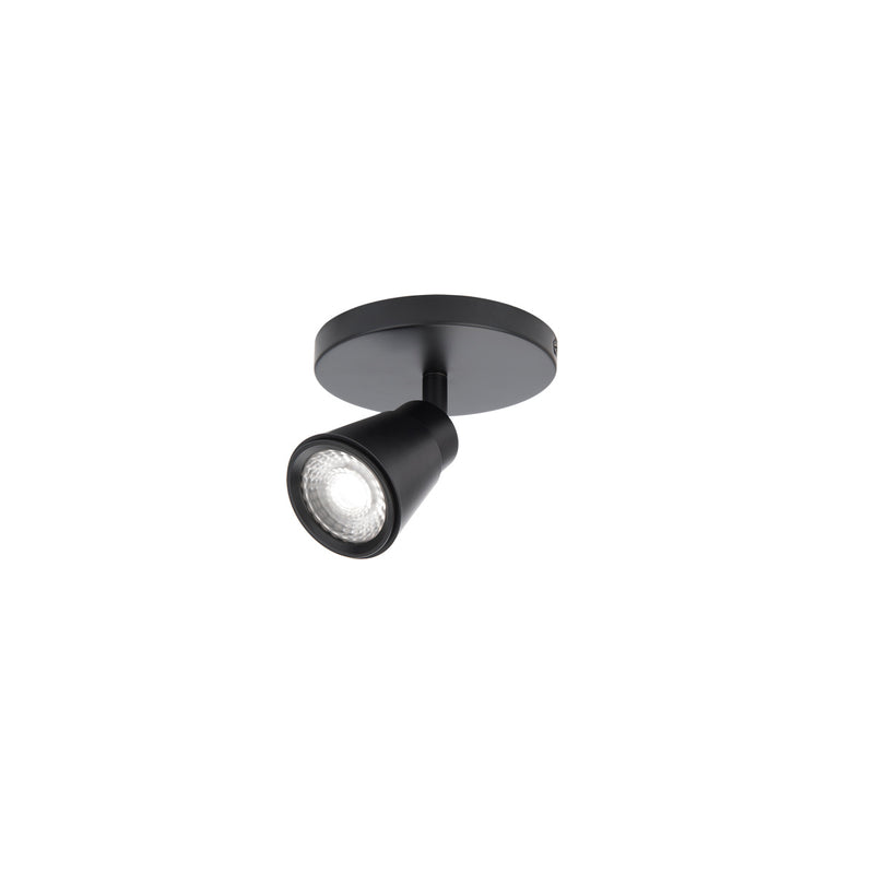 W.A.C. Lighting TK-180501-30-BK LED Monopoint, Black