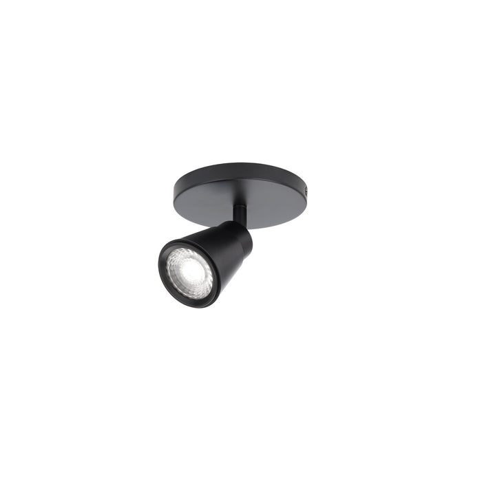 W.A.C. Lighting TK-180501-30-BK LED Monopoint, Black