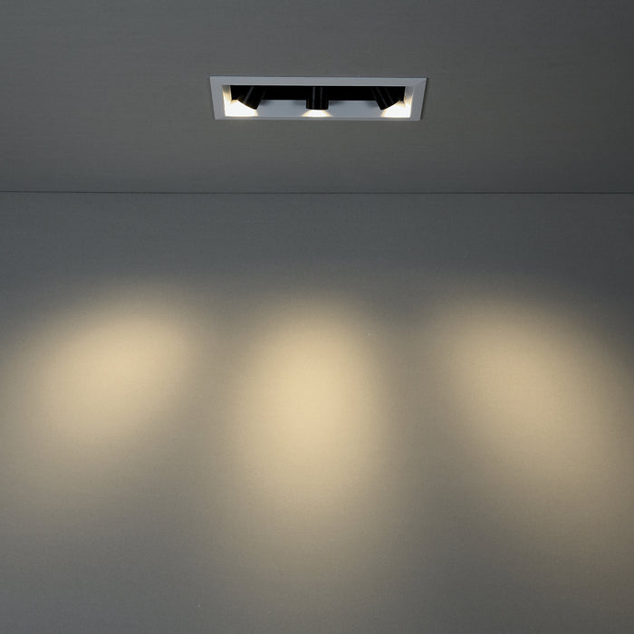 Eurofase 30299-02 Pulldown Recessed, White/Black