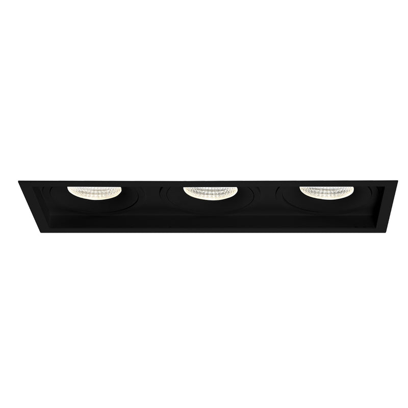 Eurofase 35147-35-01 Three Light Downlight, Black