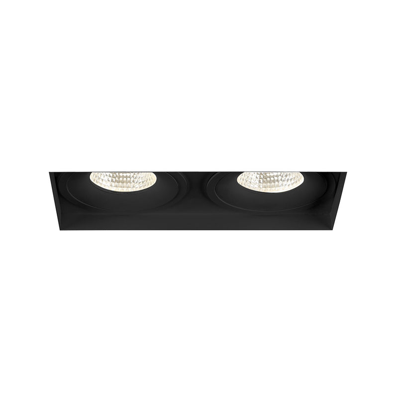 Eurofase 35355-30-01 Two Light Downlight, Black