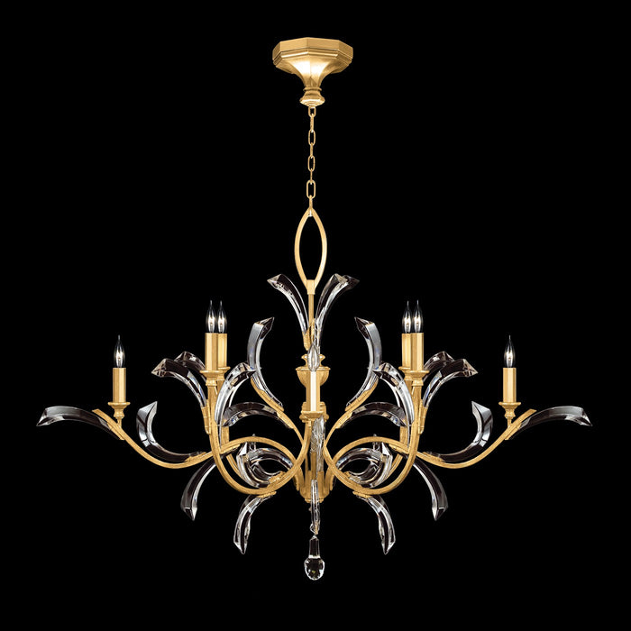Fine Art 701240-SF3 Eight Light Chandelier, Gold