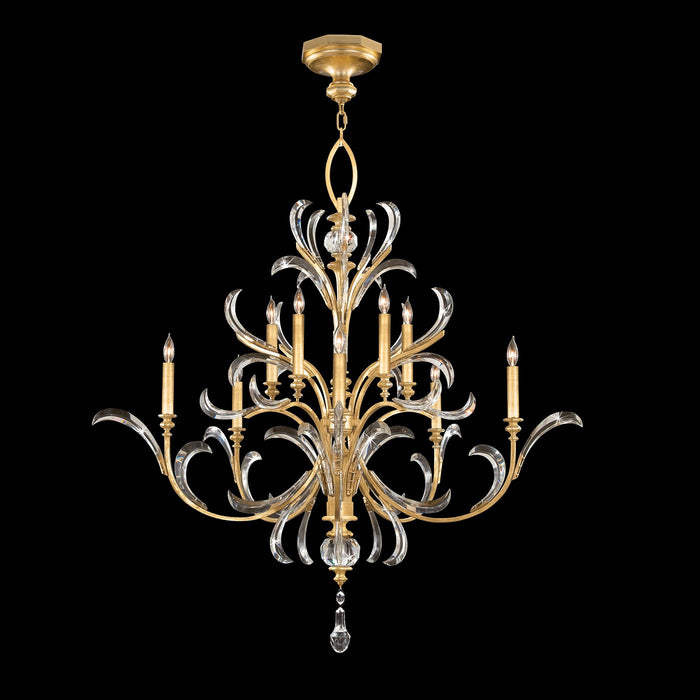 Fine Art 701340-SF3 Ten Light Chandelier, Gold