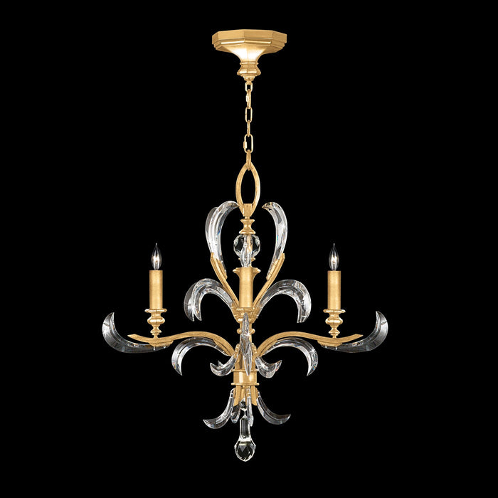 Fine Art 701540-SF3 Four Light Chandelier, Gold