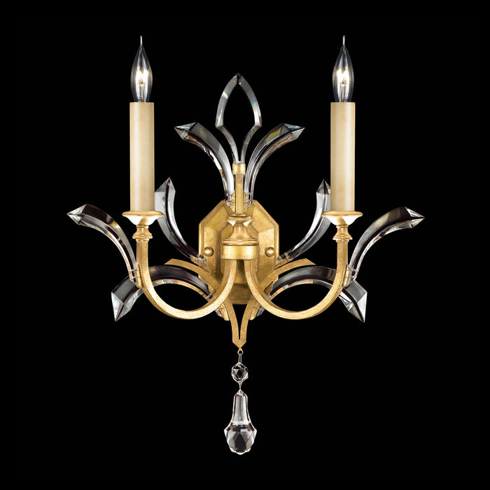 Fine Art 701850-SF3 Two Light Wall Sconce, Gold