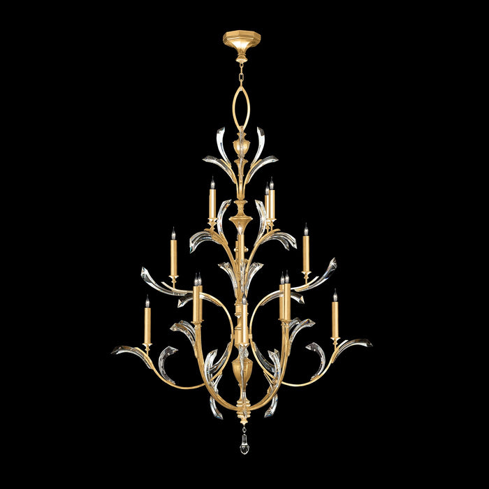 Fine Art 702040-SF3 16 Light Chandelier, Gold