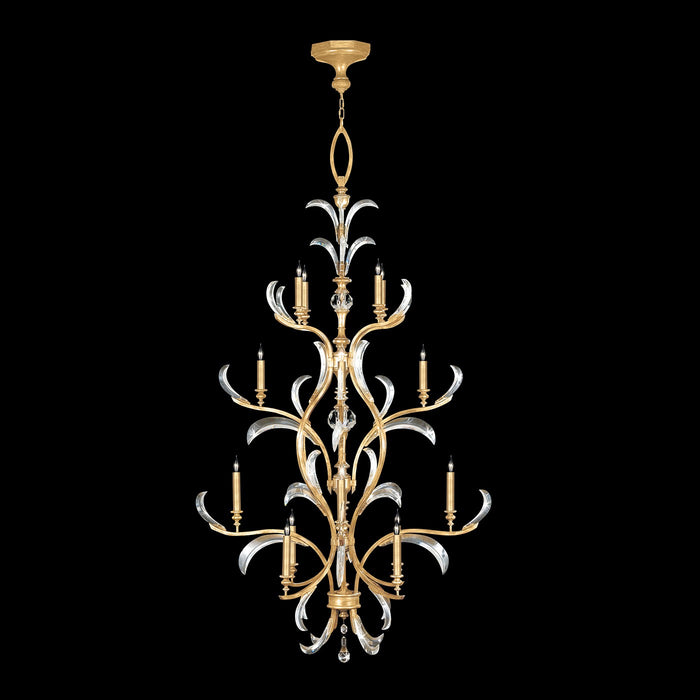 Fine Art 704040-SF3 16 Light Chandelier, Gold