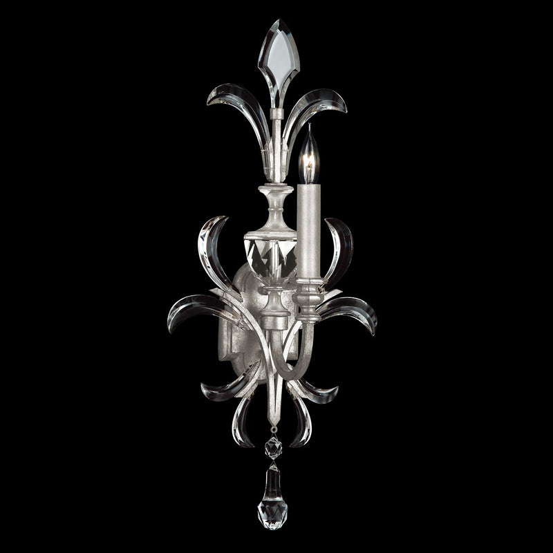 Fine Art 704950-SF4 One Light Wall Sconce, Silver