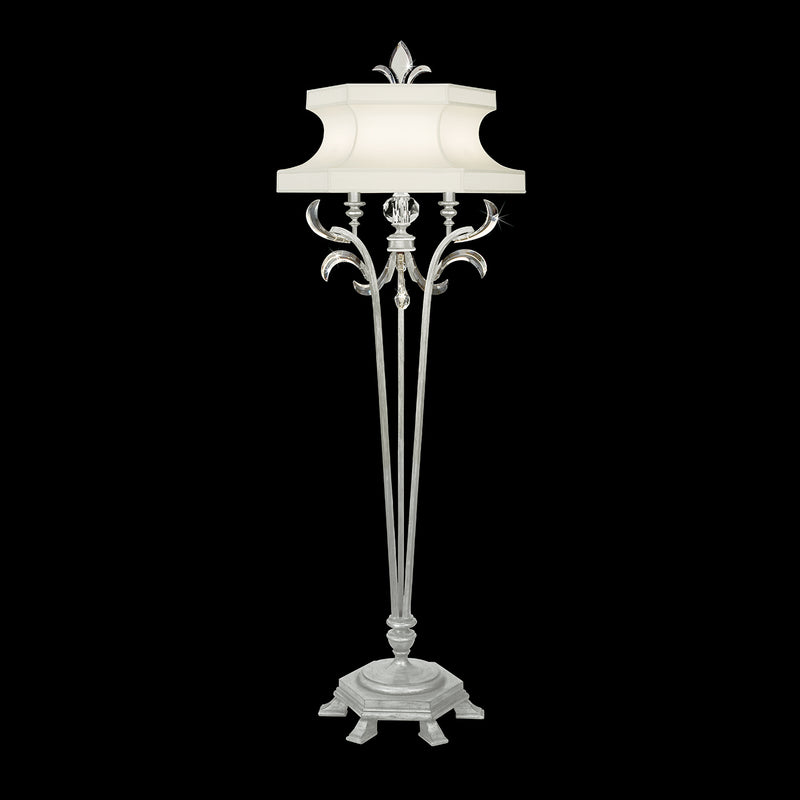 Fine Art 737420-SF4 One Light Floor Lamp, Silver