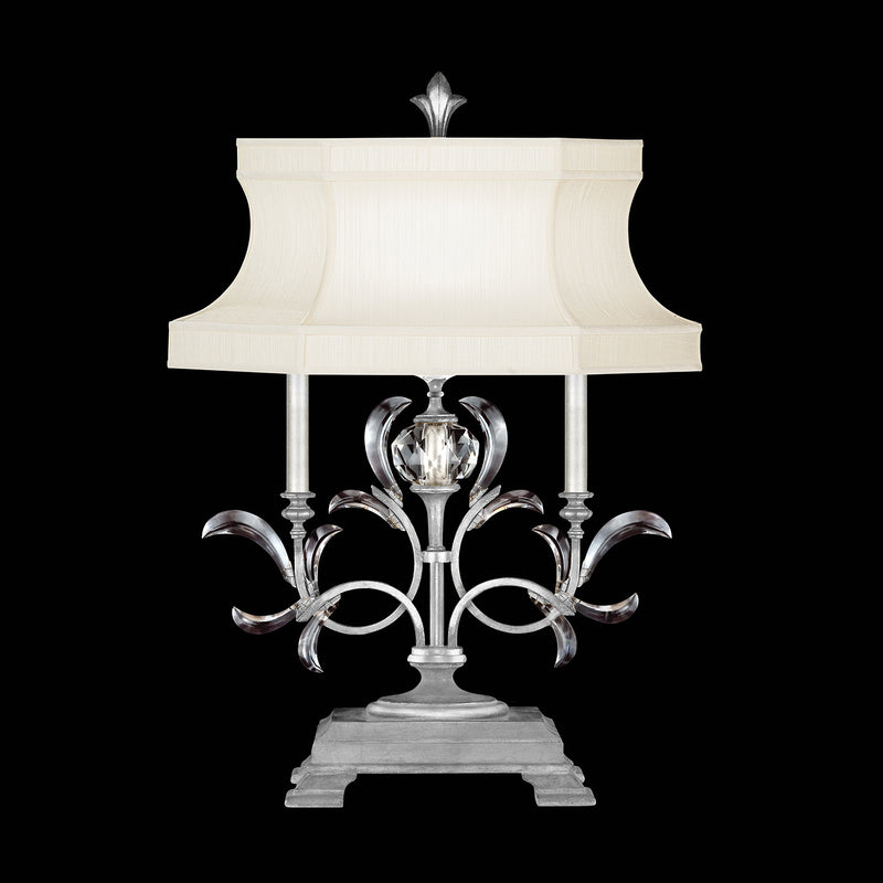 Fine Art 737910-SF4 One Light Table Lamp, Silver