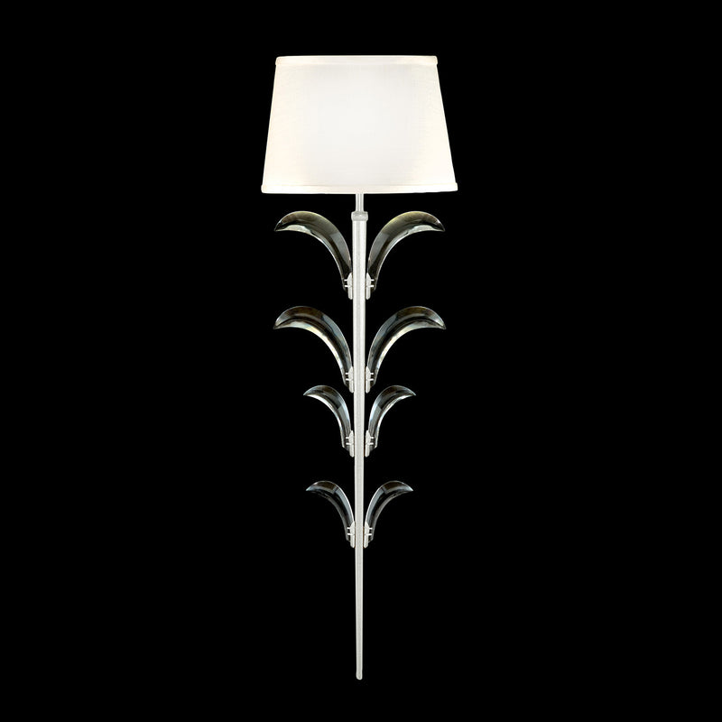 Fine Art 738450-SF4 One Light Wall Sconce, Silver