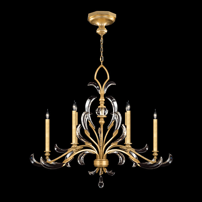Fine Art 739240-SF3 Six Light Chandelier, Gold