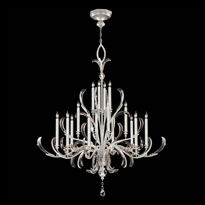Fine Art 739640-SF4 16 Light Chandelier, Silver