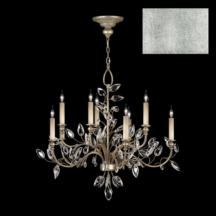Fine Art 753140-SF4 Ten Light Chandelier, Silver