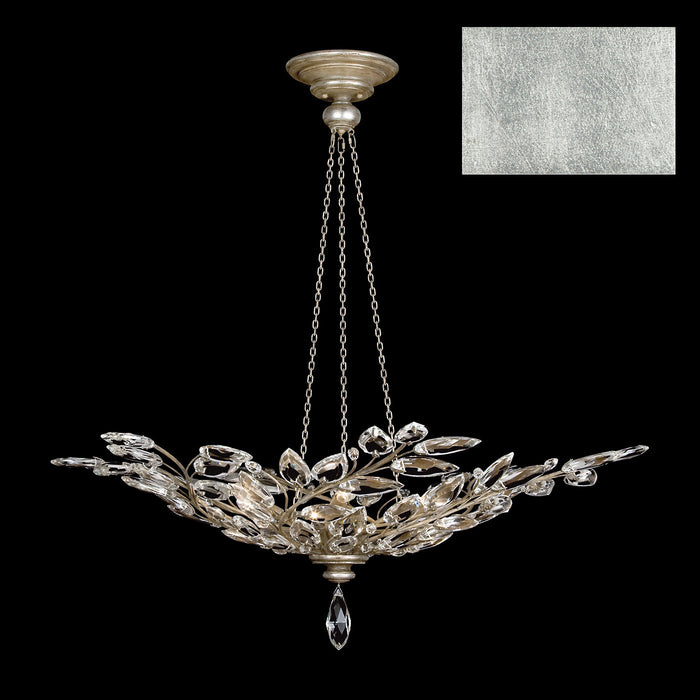 Fine Art 753740-SF4 Six Light Pendant, Silver
