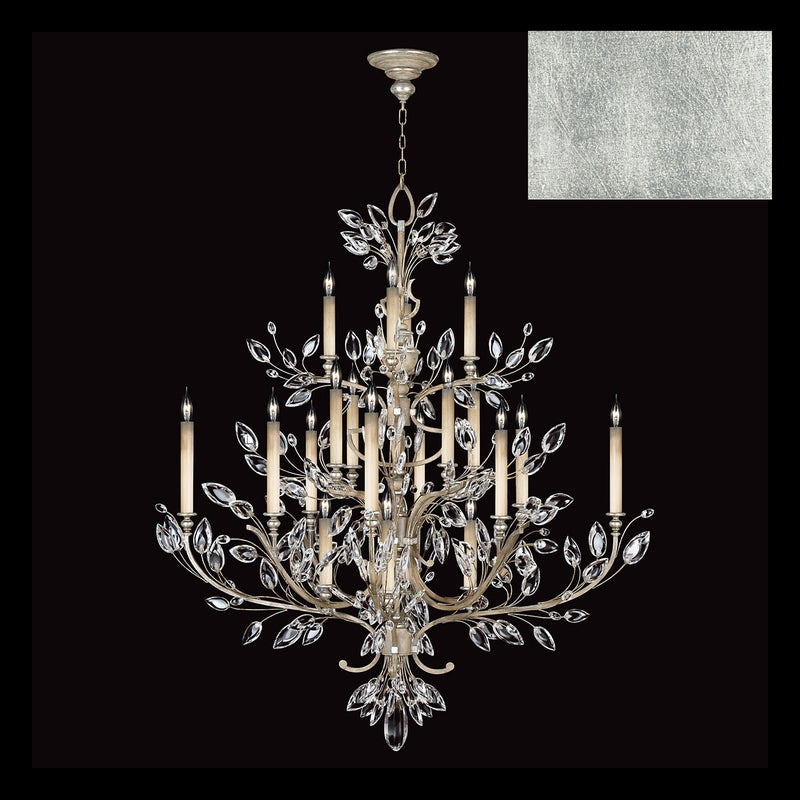 Fine Art 771140-SF4 20 Light Chandelier, Silver