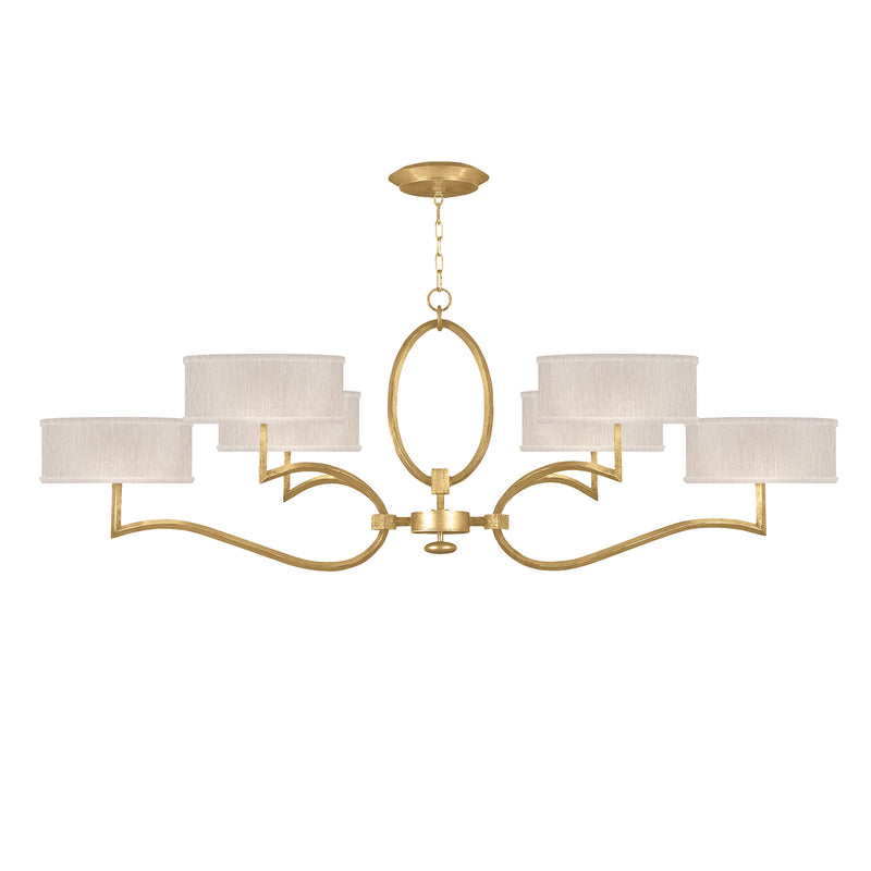 Fine Art 780040-SF33 Six Light Chandelier, Gold