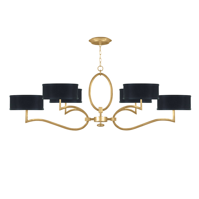 Fine Art 780040-SF34 Six Light Chandelier, Gold