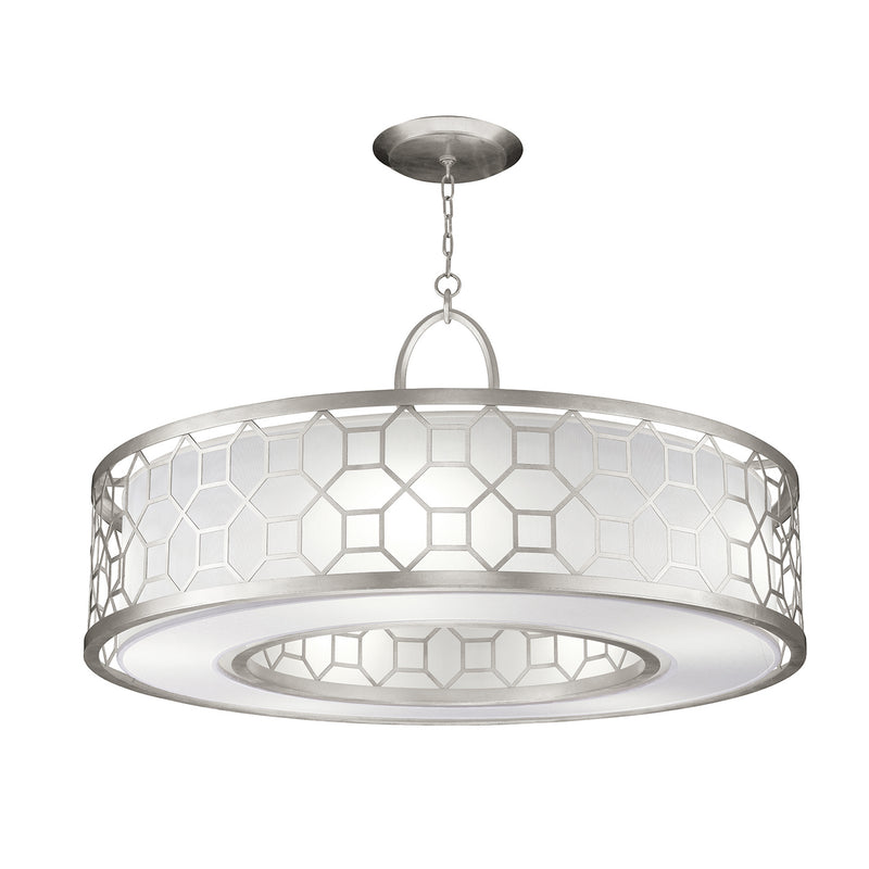 Fine Art 780340-SF41 Five Light Pendant, Silver