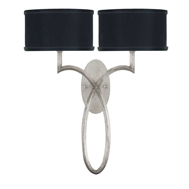 Fine Art 784750-SF42 Two Light Wall Sconce, Silver
