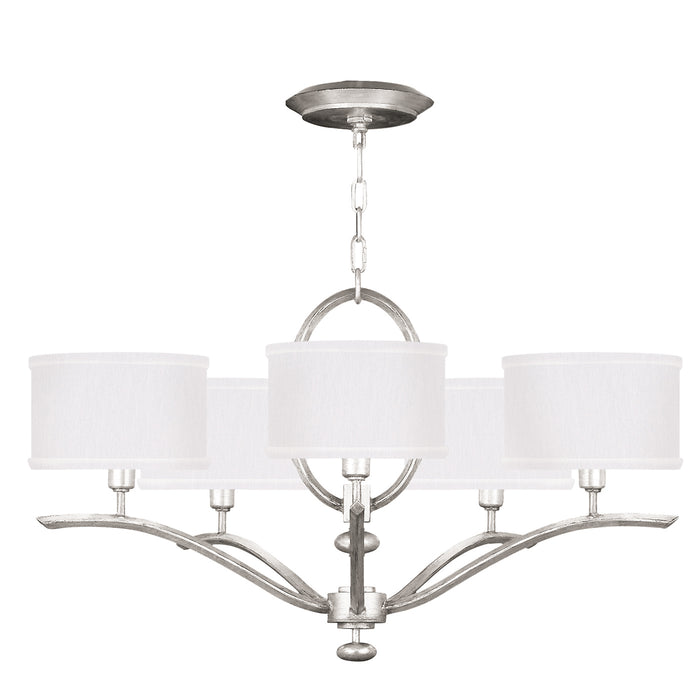 Fine Art 785440-SF41 Five Light Chandelier, Silver