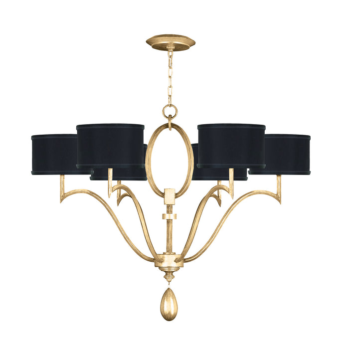 Fine Art 785840-SF34 Six Light Chandelier, Gold