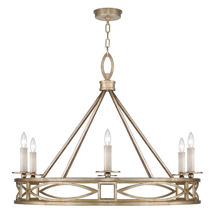 Fine Art 887640-SF3 Six Light Chandelier, Gold