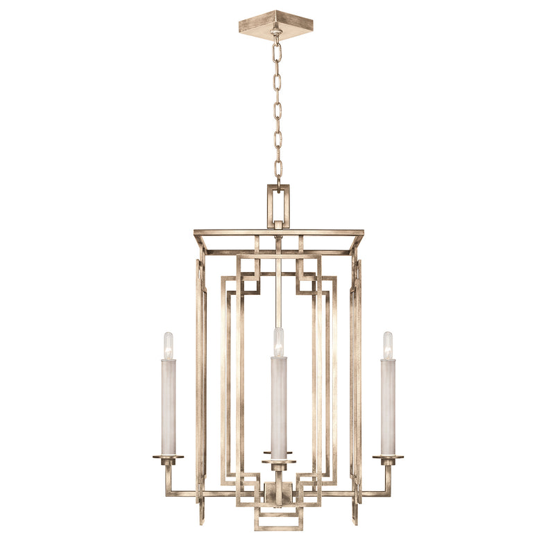 Fine Art 889040-SF3 Four Light Chandelier, Gold