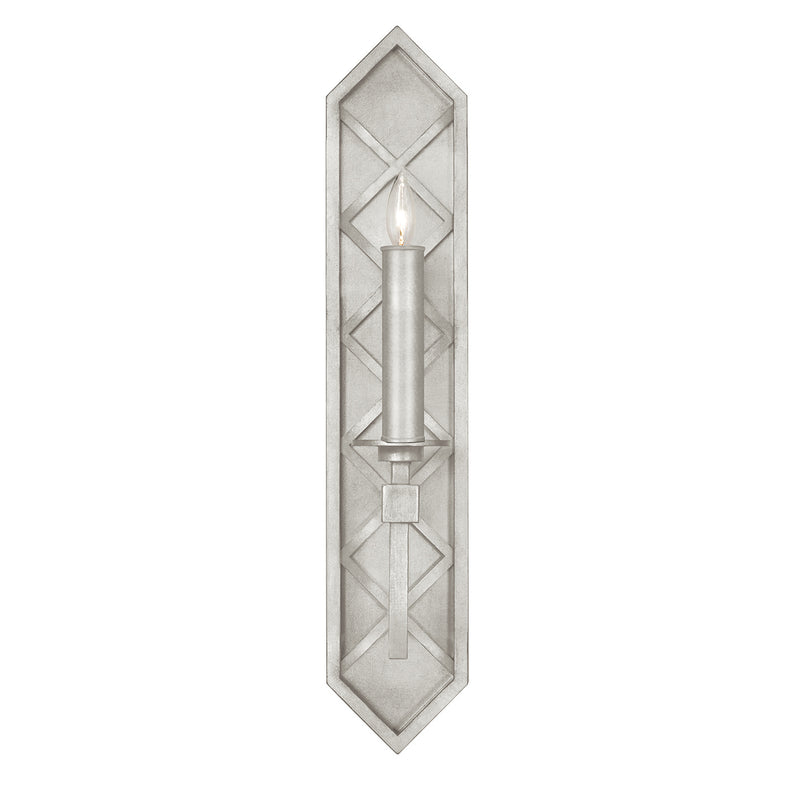 Fine Art 889550-SF4 One Light Wall Sconce, Silver