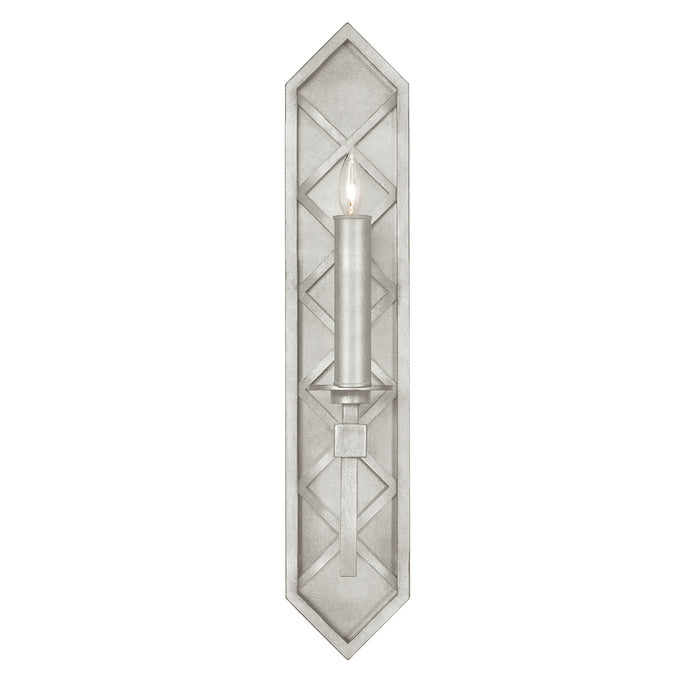 Fine Art 889550-SF4 One Light Wall Sconce, Silver