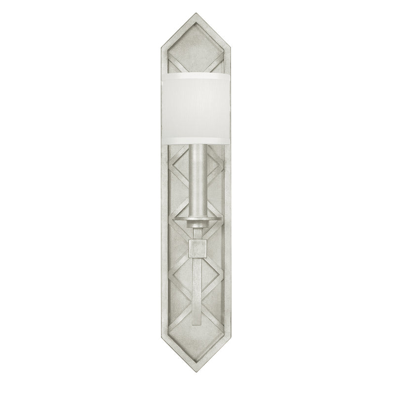 Fine Art 889550-SF41 One Light Wall Sconce, Silver