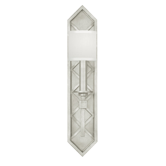 Fine Art 889550-SF41 One Light Wall Sconce, Silver