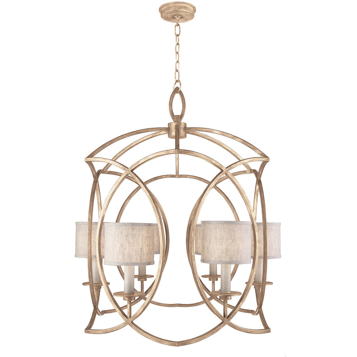 Fine Art 889840-SF31 Six Light Chandelier, Gold