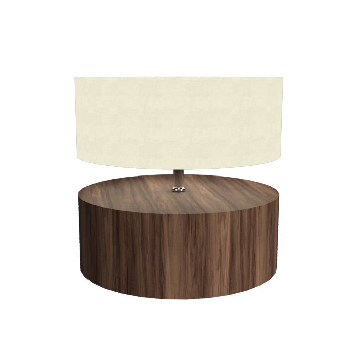 Accord Lighting 145.18 One Light Table Lamp, American Walnut